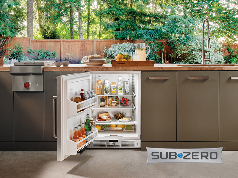 Sub-Zero Outdoor Refrigeration