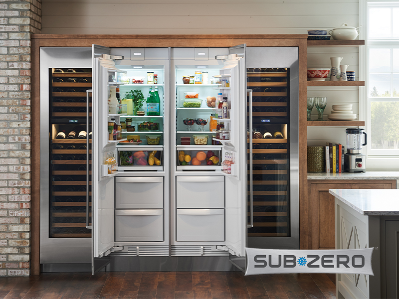 Sub-Zero Column Refrigeration