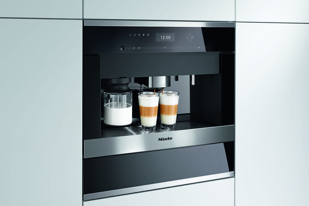 Miele built-in coffee system with OneTouch for Two