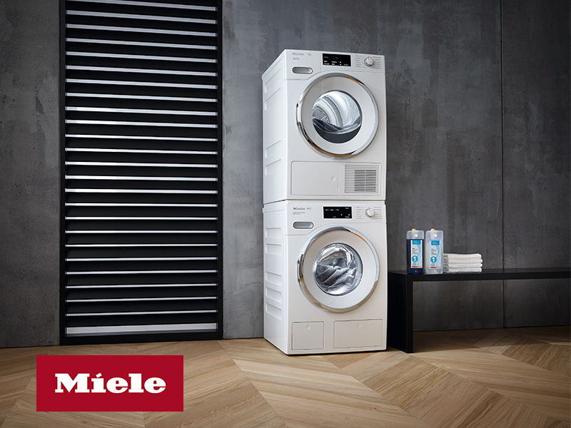 Miele Stacked Washer Pair