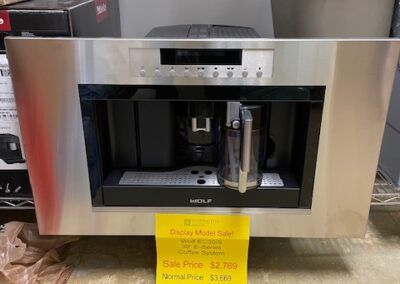 Wolf EC30S 30 Inch Built-in Coffee System